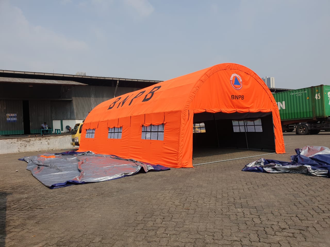 Tenda Pengungsi BNPB Berkualitas